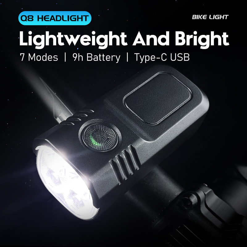 Rechargeable Bicycle Headlight 1000 Lumen - CYCLAMI przednie światło roweru 1000 lumenów