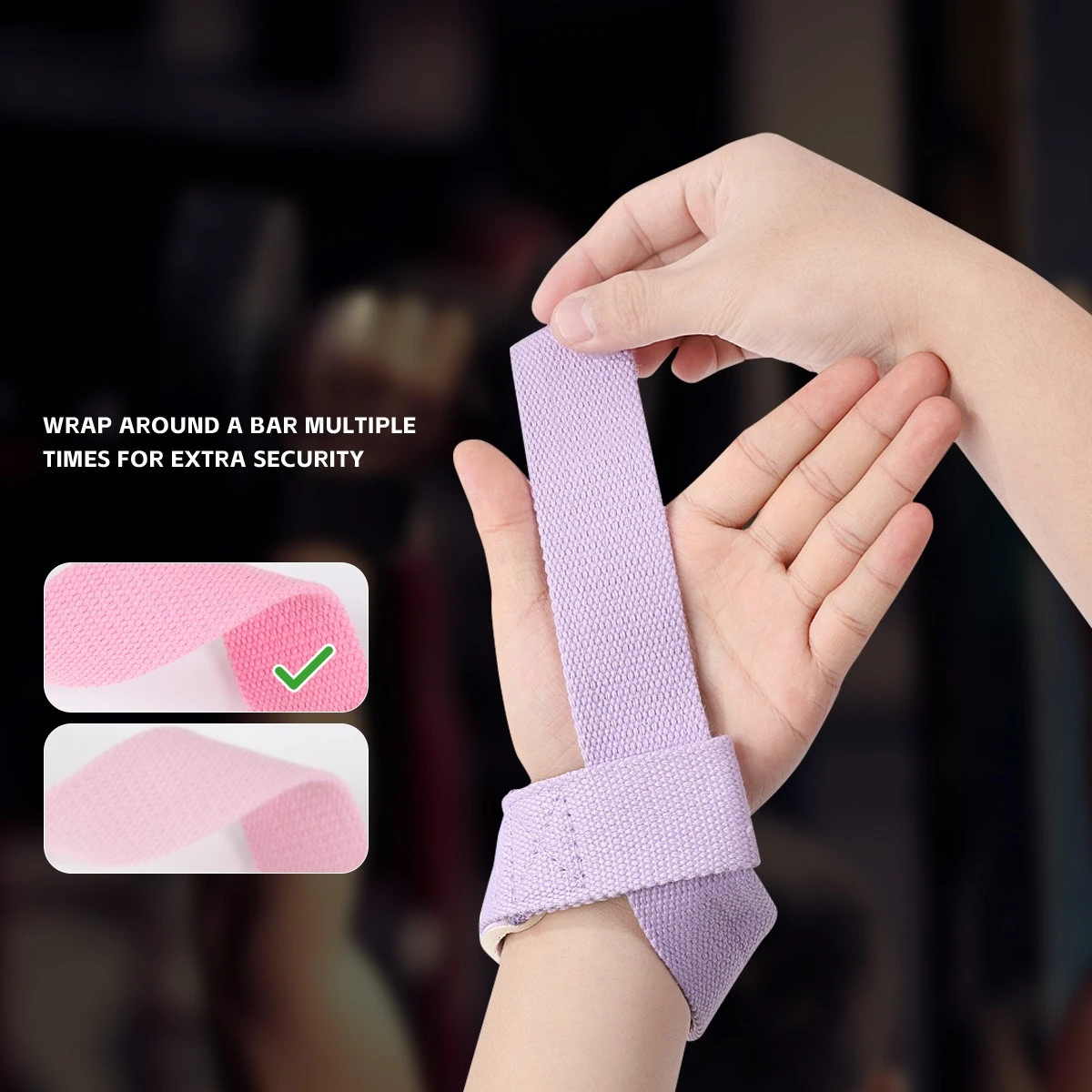 Pas do ćwiczeń fitness, pogrub – Wrist Wraps Weightlifting Support recenzja i cena