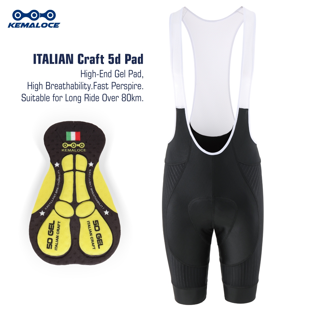 KEMALOCE Męskie Spodenki Kolar – Padded Cycling Shorts 5D Gel recenzja i cena